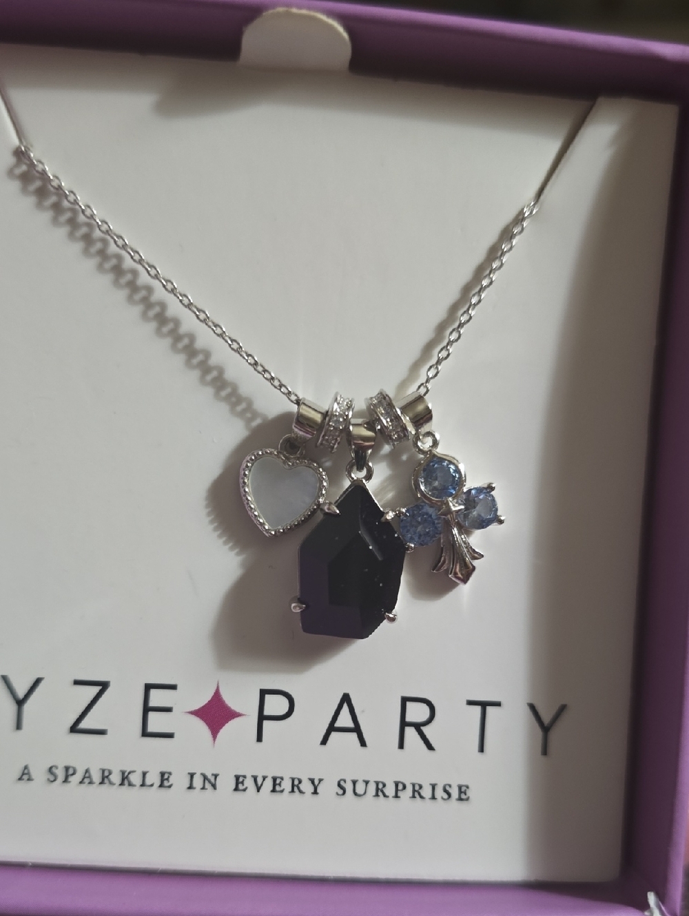 New With Box Ryze Storyline Sterling Silver Necklace